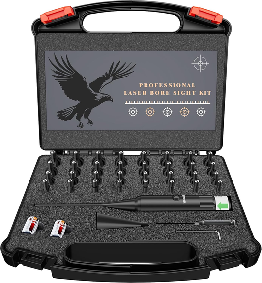 Tgtsoptic™Bore Sight Laser Professional Green Laser Bore Sight Kit